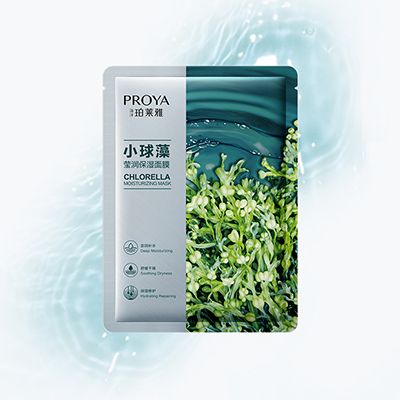 尊龙小球藻莹润保湿面膜