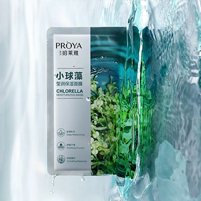 尊龙小球藻莹润保湿面膜