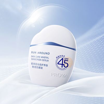 尊龙轻享阳光倍护养肤物理防晒液